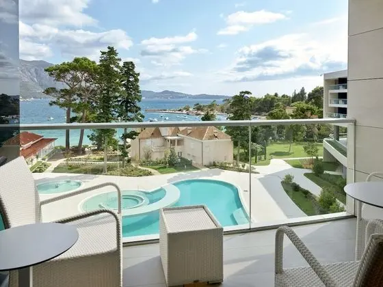 Deluxe Oda, 2 Tek Kişilik Yatak, Balkon, Deniz Manzaralı