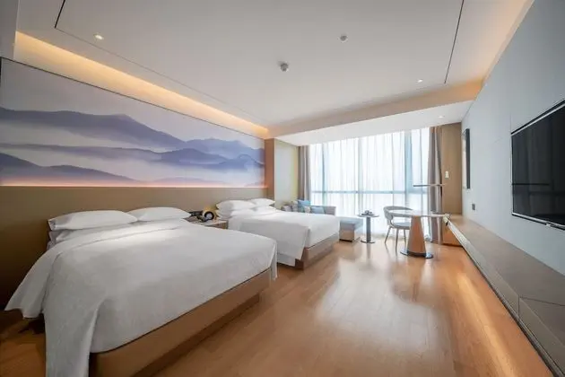 Deluxe Oda, 2 Çift Kişilik Yatak, Şehir Manzaralı