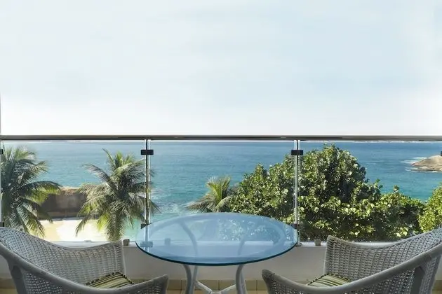 Deluxe Oda, 2 Çift Kişilik Yatak, Okyanusa Sıfır (Balcony)