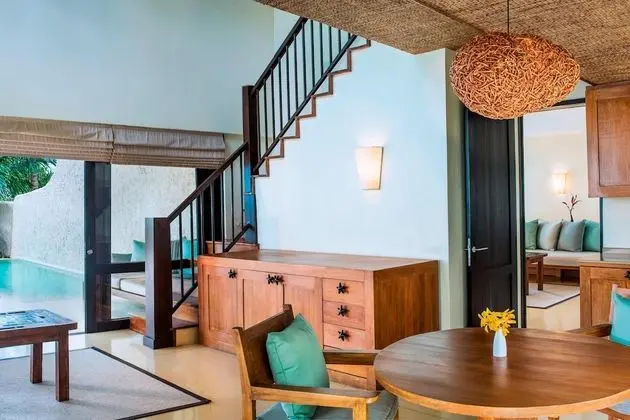 Dubleks, 1 Yatak Odası, Sigara İçilmez, Balkon (Private Pool)