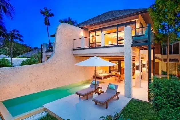 Dubleks, 1 Yatak Odası, Sigara İçilmez, Balkon (Private Pool)