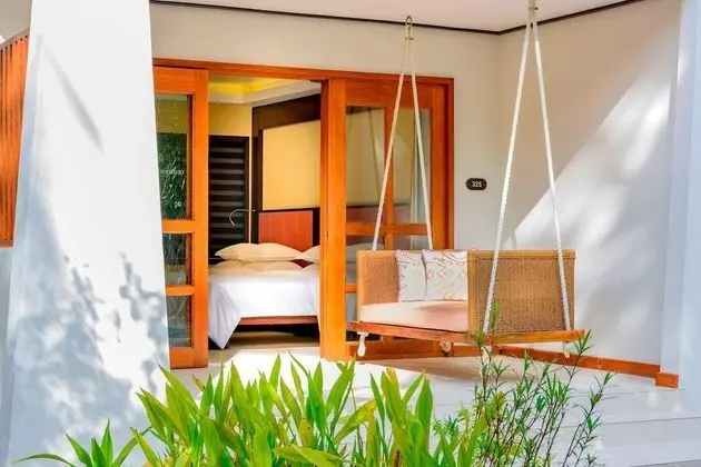 Deluxe Oda, 2 Çift Kişilik Yatak, Sigara İçilebilir, Plaj Manzaralı