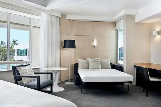 Stüdyo, 1 En Büyük (King) Boy Yatak ve Çekyat, Resort Manzaralı, Köşe