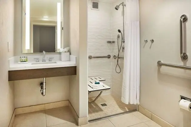 Deluxe Stüdyo Süit, 1 En Büyük (King) Boy Yatak (Mobility/Hearing, Roll-in Shower)