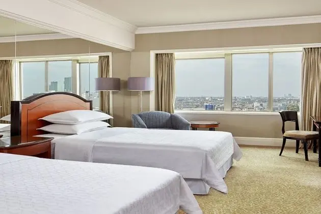 Deluxe Oda, 2 Çift Kişilik Yatak, Şehir Manzaralı
