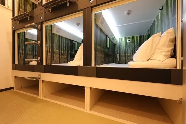 Standard Kulübe, Sadece erkekler için (Capsule, Bottom of a bunk bed)