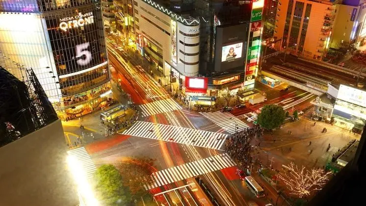 İki Ayrı Yataklı Oda, Sigara İçilmez (Corner, 13-19F, Shibuya Crossing view)
