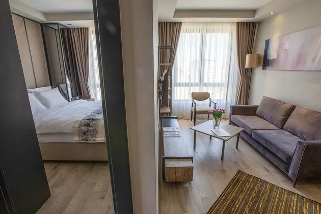 Junior Süit, 1 Yatak Odası, Şehir Manzaralı, Köşe