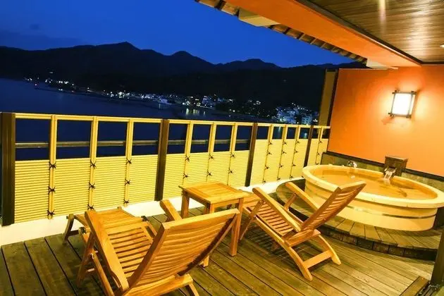 Traditional Oda, Sıcak Su Havuzu, Okyanus Manzaralı (Executive, Japanese Style)