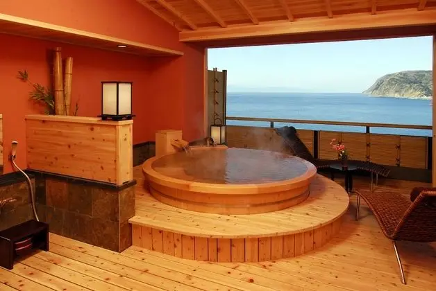 Traditional Süit, Okyanus Manzaralı (Japanese Style, with Open-air Bath)