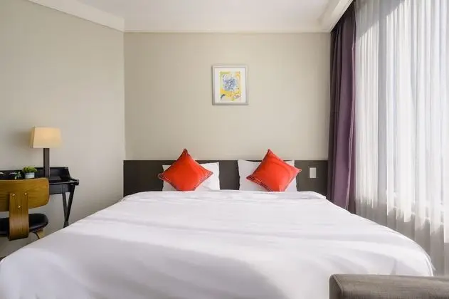 Deluxe Tek Büyük Yataklı Oda, 1 Yatak Odası, Sigara İçilmez, Okyanus Manzaralı