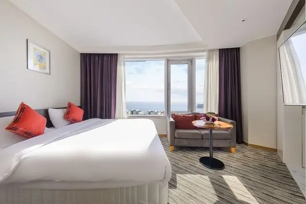 Deluxe Tek Büyük Yataklı Oda, 1 Yatak Odası, Sigara İçilmez, Okyanus Manzaralı
