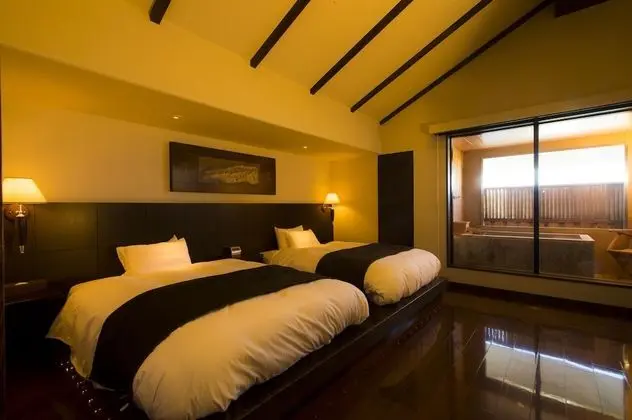 Luxury Oda, Sigara İçilmez (with half open air bath (Maisonette))