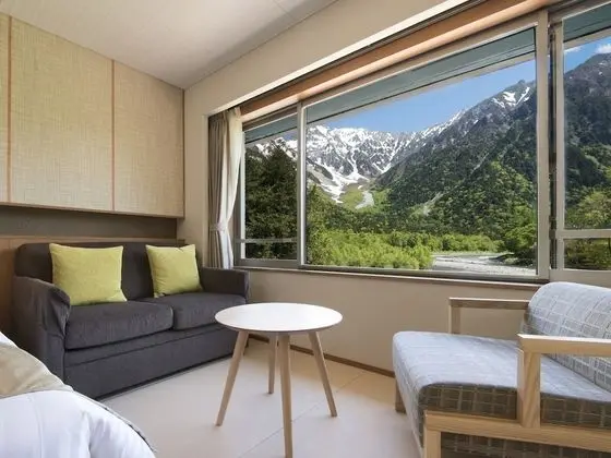 İki Ayrı Yataklı Oda (Hotaka Twin Mountain & River View)