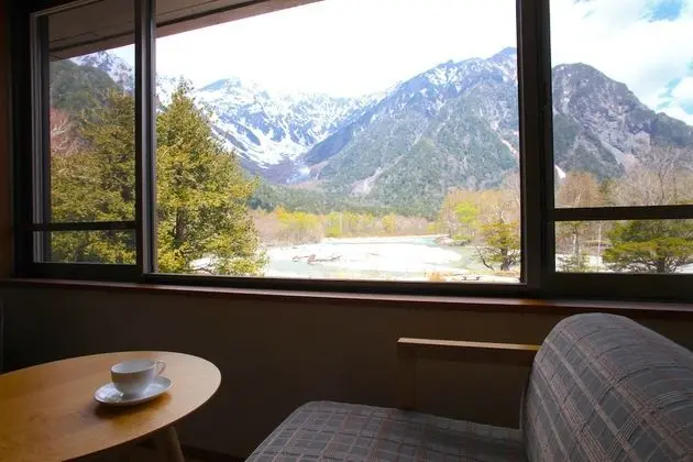 İki Ayrı Yataklı Oda (Hotaka Twin Mountain & River View)