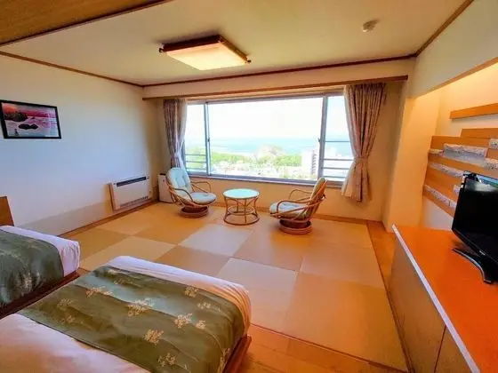 Traditional İki Ayrı Yataklı Oda, Sigara İçilmez (Japanese Style, West Wing)