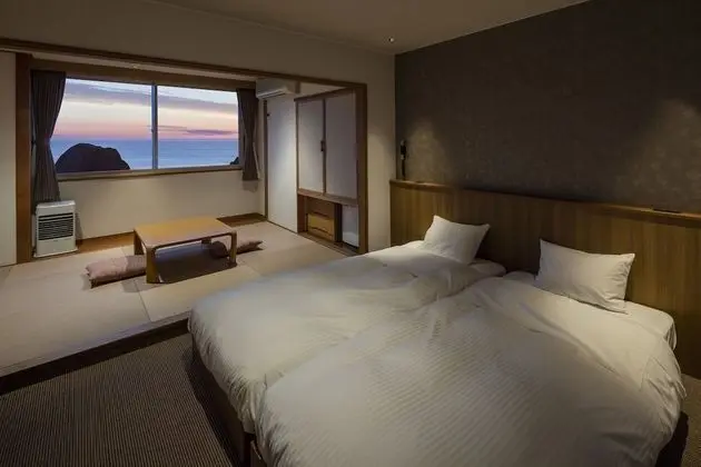 İki Ayrı Yataklı Oda, Sigara İçilmez (with Tatami Area, Public Bathroom)