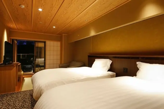 İki Ayrı Yataklı Oda, Teras (with Private Open-air Bath)