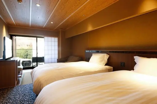 İki Ayrı Yataklı Oda, Teras (with Private Open-air Bath)