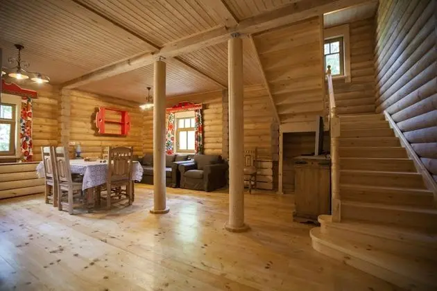 Kır Evi, 4 Yatak Odası, Sauna