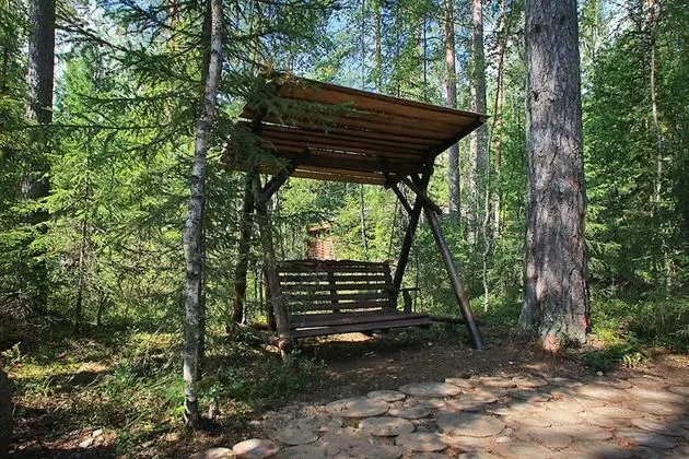 Kır Evi, Sauna