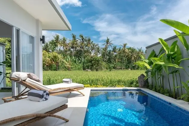 Superior Villa, 2 Yatak Odası, Kişiye Özel Havuzlu, Havuz Manzaralı