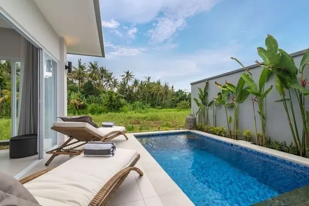 Superior Villa, 2 Yatak Odası, Kişiye Özel Havuzlu, Havuz Manzaralı