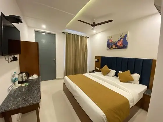 Deluxe Tek Büyük veya İki Ayrı Yataklı Oda, 1 Çift Kişilik Yatak, Dağ Manzaralı