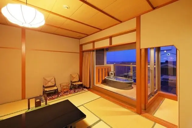 Traditional Oda, Balkon (Japanese Style, with Open Air Bath)