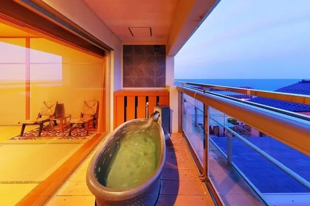Traditional Oda, Balkon (Japanese Style, with Open Air Bath)