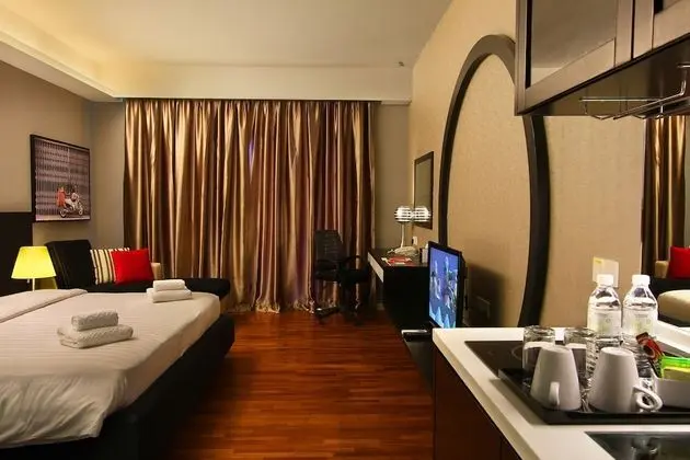Stüdyo Süit, 2 Tek Kişilik Yatak, Balkon