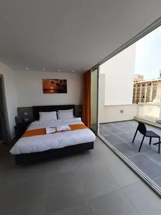 Superior Tek Büyük veya İki Ayrı Yataklı Oda, Balkon, Deniz Manzaralı