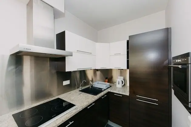 Business Apart Daire, 1 Büyük (Queen) Boy Yatak ve Çekyat, Sigara İçilmez, Şehir Manzaralı