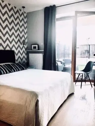 Deluxe Apart Daire, 1 Yatak Odası, Bahçe Manzaralı