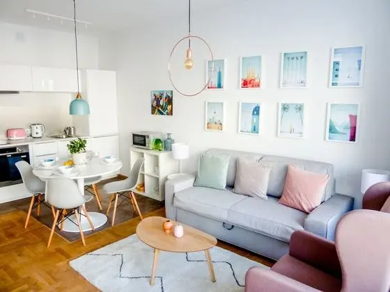 Deluxe Apart Daire, 1 Büyük (Queen) Boy Yatak ve Çekyat, Sigara İçilmez, Şehir Manzaralı