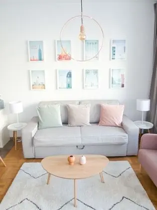 Deluxe Apart Daire, 1 Büyük (Queen) Boy Yatak ve Çekyat, Sigara İçilmez, Şehir Manzaralı