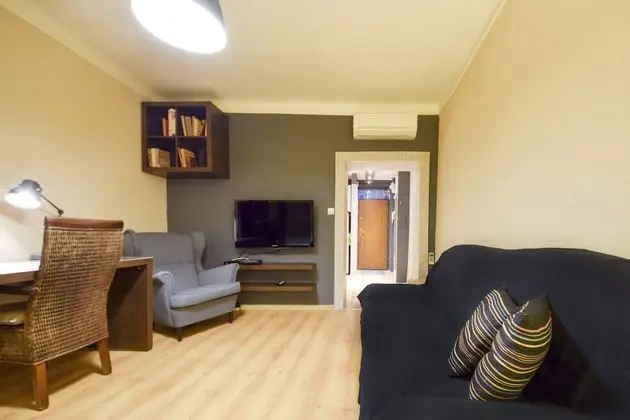 Basic Apart Daire, 1 Çift Kişilik Yatak ve Çekyat, Mutfak