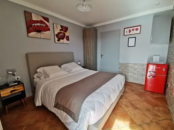 Tek Büyük Yataklı Oda, Havuz Manzaralı (coquelicot)