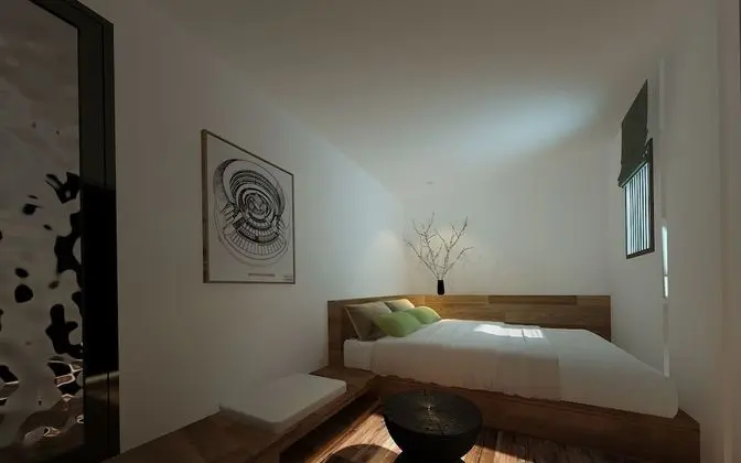 Romantic Tek Büyük Yataklı Oda