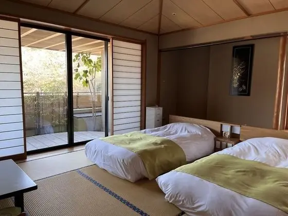 Traditional Oda, Özel Banyo (JP Style, East Building,Open-Air bath)
