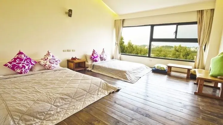 Standard Dört Kişilik Oda, 2 Çift Kişilik Yatak, Sigara İçilmez, Bahçe Manzaralı