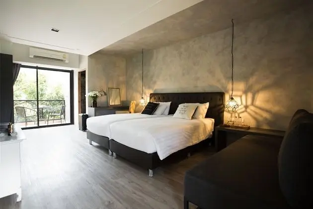 Deluxe İki Ayrı Yataklı Oda, Bahçe Manzaralı