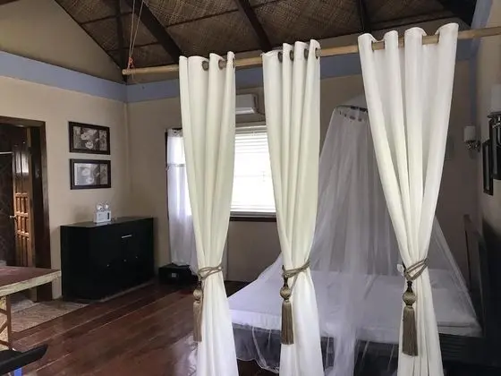 Family Bungalov, 2 Büyük (Queen) Boy Yatak, Avlu Manzaralı, Plaj Kenarı