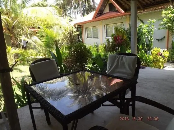 Family Bungalov, 2 Büyük (Queen) Boy Yatak, Avlu Manzaralı, Plaj Kenarı