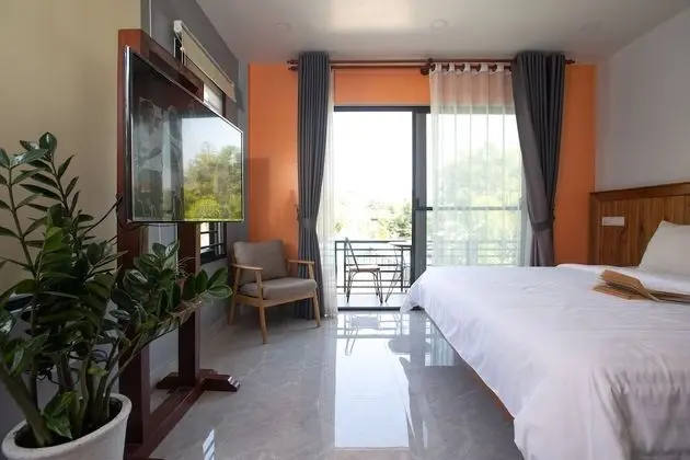 Deluxe Tek Büyük Yataklı Oda, 1 En Büyük (King) Boy Yatak, Balkon, Park Manzaralı