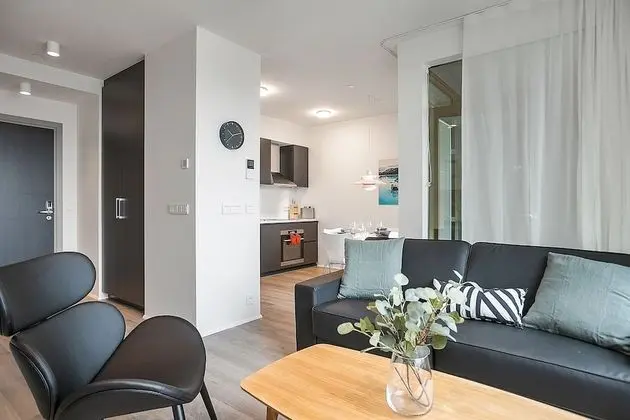 Premier Apart Daire, 1 Yatak Odası, Balkon (incl. Final Cleaning Fee 46 EUR)