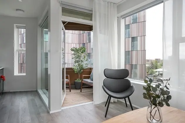 Premier Apart Daire, 1 Yatak Odası, Balkon (incl. Final Cleaning Fee 46 EUR)