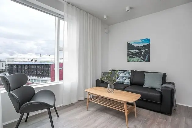 Premier Apart Daire, 1 Yatak Odası, Balkon (incl. Final Cleaning Fee 46 EUR)