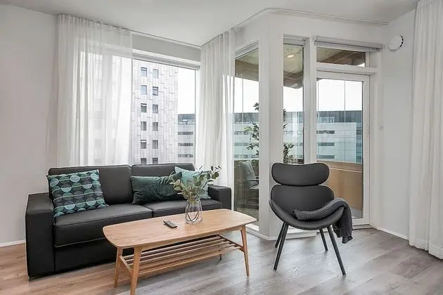 Premier Apart Daire, 1 Yatak Odası, Balkon (incl. Final Cleaning Fee 46 EUR)