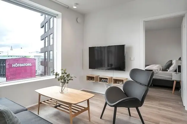 Premier Apart Daire, 1 Yatak Odası, Balkon (incl. Final Cleaning Fee 46 EUR)